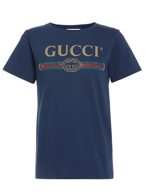 gucci maglietta bianco blu|gucci it online shopping.